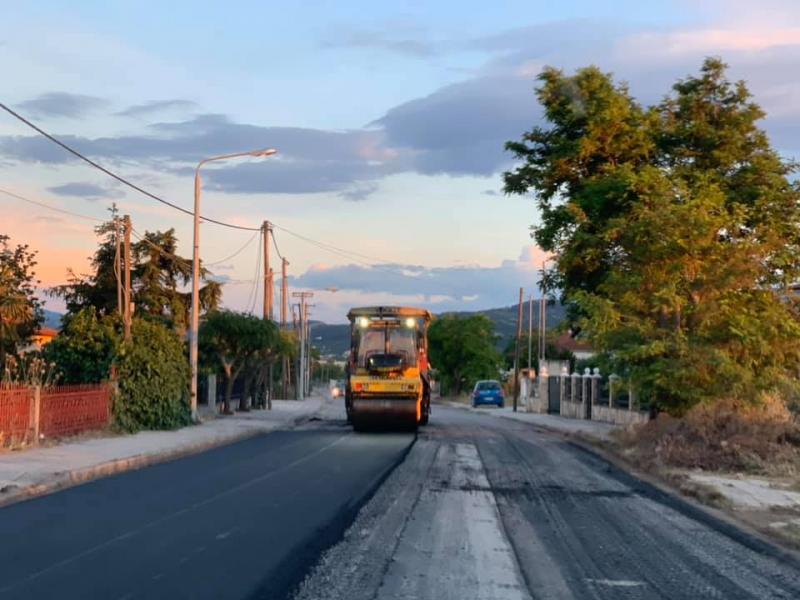 «ΟΛΟΚΛΗΡΩΣΗ ΤΗΣ ΑΣΦΑΛΤΟΣΤΡΩΣΗΣ ΣΤΟ ΔΡΥΜΟ».